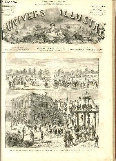 L'UNIVERS ILLUSTRE - DIX-HUITIEME ANNEE N° 1053 Une séance de …