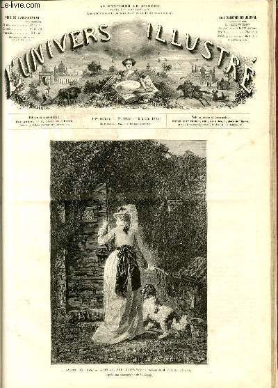 L'UNIVERS ILLUSTRE - DIX-HUITIEME ANNEE N° 1054 Salon de 1875