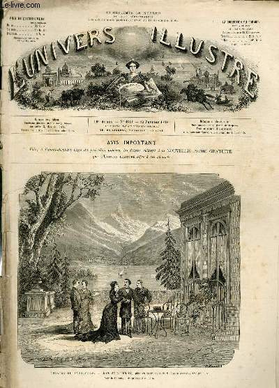 L'UNIVERS ILLUSTRE - DIX-NEUVIEME ANNEE N° 1090 - Théâtre du …