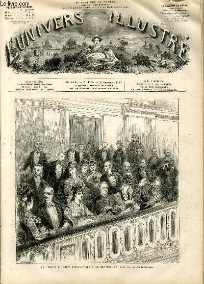 L'UNIVERS ILLUSTRE - VINGTIEME ANNEE N° 1183 - La tribune …