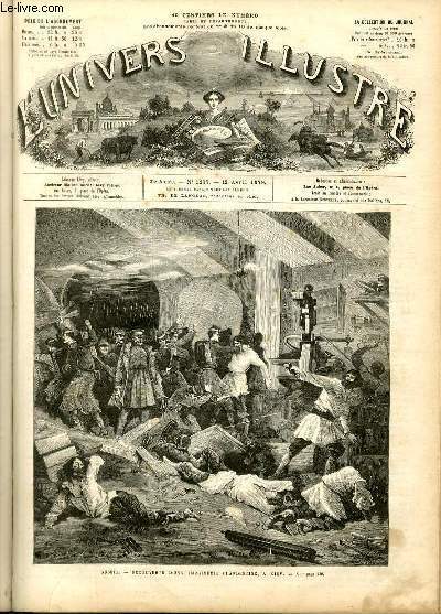 L'UNIVERS ILLUSTRE- VINGT-DEUXIEME ANNEE N° 1255 - Russie, découverte d'une …