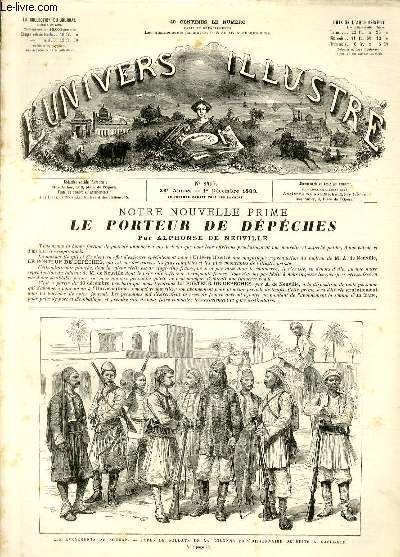 L'UNIVERS ILLUSTRE - VINGT-SIXIEME ANNEE N° 1497 Les évènelents du …