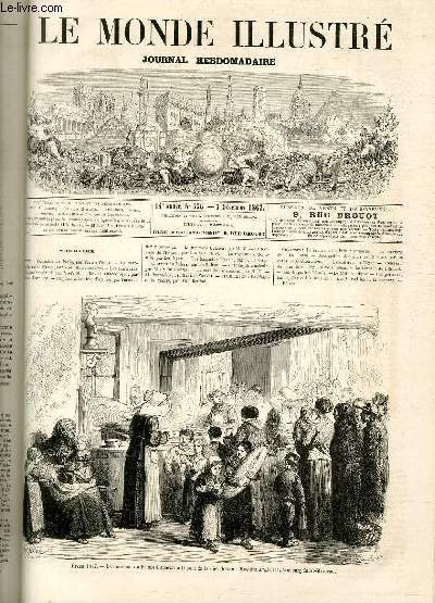 LE MONDE ILLUSTRE N°556 Hiver 1867
