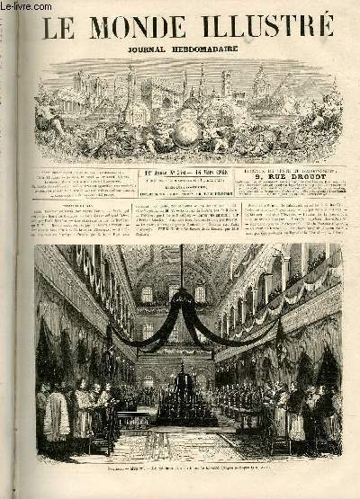 LE MONDE ILLUSTRE N°570 Bavière