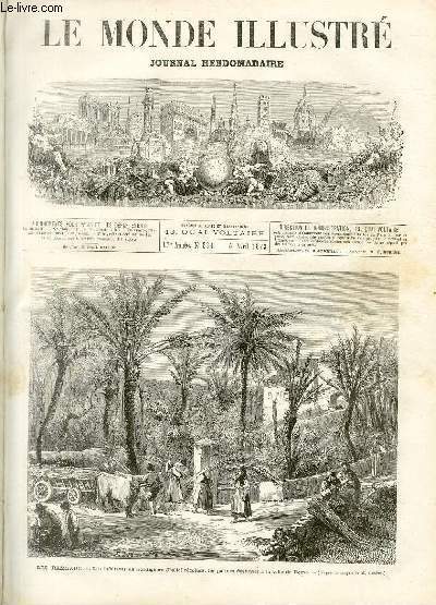 LE MONDE ILLUSTRE N°834 Les rameaux