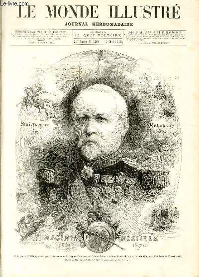 LE MONDE ILLUSTRE N°1206 M. le général Vinoy, ancien grand …
