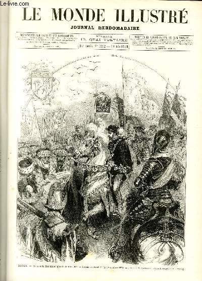 LE MONDE ILLUSTRE N°1212 Rouen - La grande fête historique …