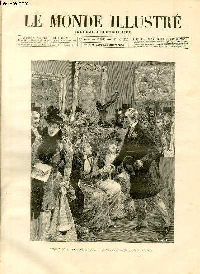 LE MONDE ILLUSTRE N°1819 Cercle de l'union artistique