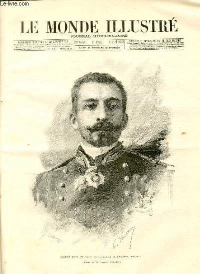 LE MONDE ILLUSTRE N°1828 Pierre Loti, membre de l'Académie Française