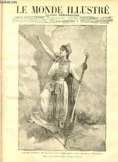 LE MONDE ILLUSTRE N°1838 Théâtre illustré
