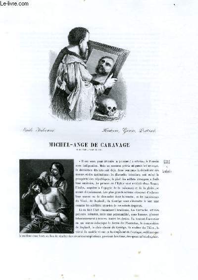 Biographie de Michel-Ange de Caravage (né en 1559 - mort …