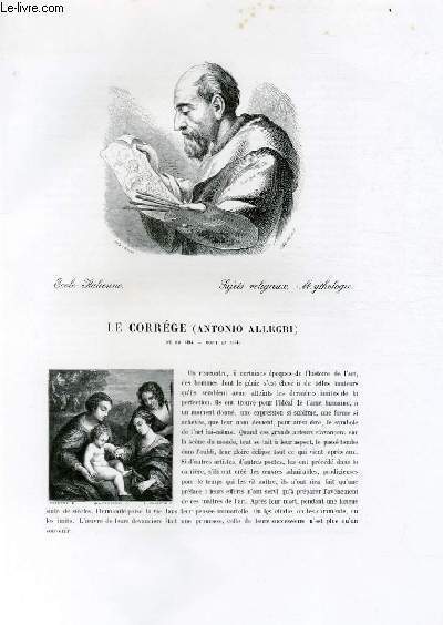 Biographie de "Le Corrége" - Antonio Allegri (né en 1494, …