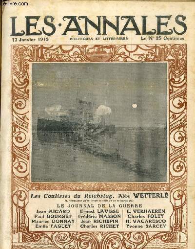 LES ANNALES POLITIQUES ET LITTERAIRES N° 1647