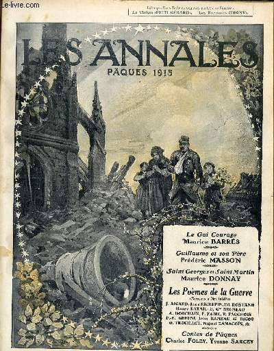 LES ANNALES POLITIQUES ET LITTERAIRES N° 1658 - Pâques 1915.