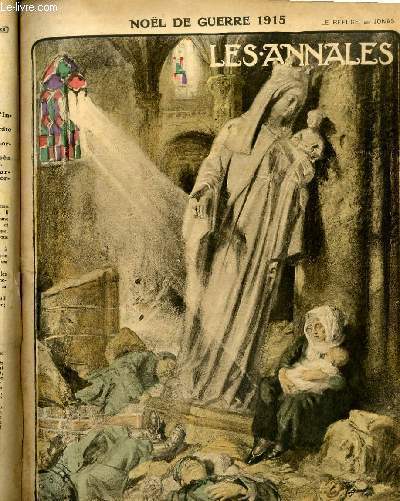 LES ANNALES POLITIQUES ET LITTERAIRES N° 1694 Noël de guerre.