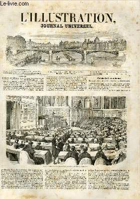 L'ILLUSTRATION JOURNAL UNIVERSEL N° 264 - Palais du Luxembourg. Séance …
