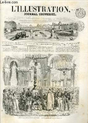 L'ILLUSTRATION JOURNAL UNIVERSEL N° 482-Histoire de la semaine.—Travaux législatifs. — …