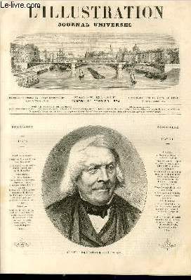 L'ILLUSTRATION JOURNAL UNIVERSEL N° 1617-Histoire de la semaine.Courrier de Paris, …