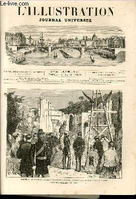 L'ILLUSTRATION JOURNAL UNIVERSEL N° 1632-Texte: Histoire de la semaine. — …