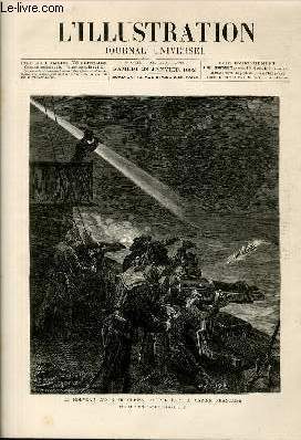 L'ILLUSTRATION JOURNAL UNIVERSEL N° 2031 - GRAVURES : le canon-révolver …