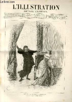 L'ILLUSTRATION JOURNAL UNIVERSEL N° 2275-Gravures : "Hamlet" à la comédie-française …