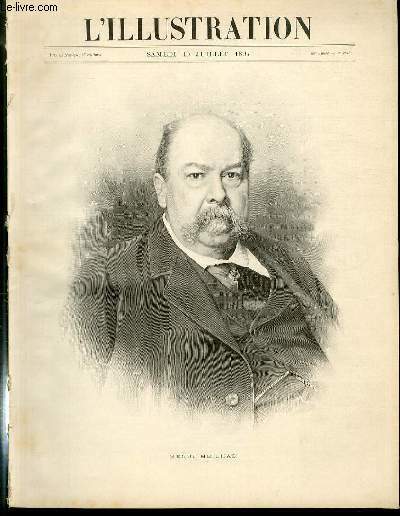 L'ILLUSTRATION JOURNAL UNIVERSEL N° 2837 - Gravures: Henri Meilhac - …
