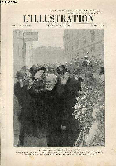 L'ILLUSTRATION JOURNAL UNIVERSEL N° 3287 - Gravures: la dernière escorte …