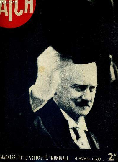 MATCH N° 40 - 6 avril 1939 - ici naquit …