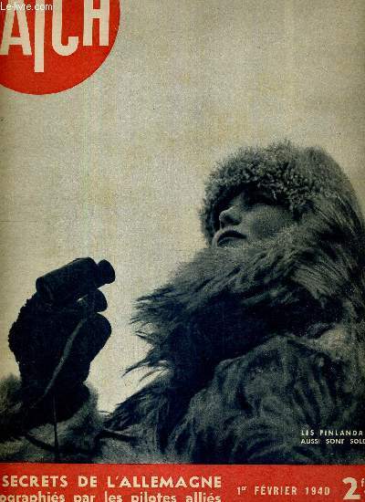 MATCH N° 83 - 1er février 1940 - Les Finlandaises …