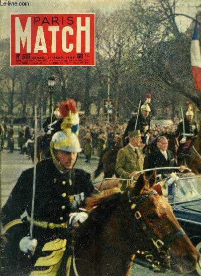 PARIS MATCH N° 510 - Jean XXIII sous l'oeil du …