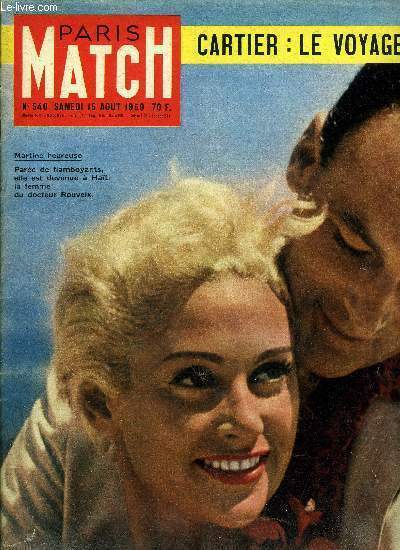 PARIS MATCH N° 540 - Pour ce géant de 15 …