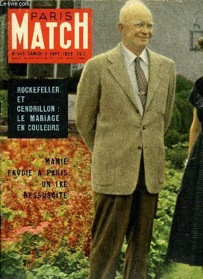 PARIS MATCH N° 543 - Toujours seule Margaret fête ses …