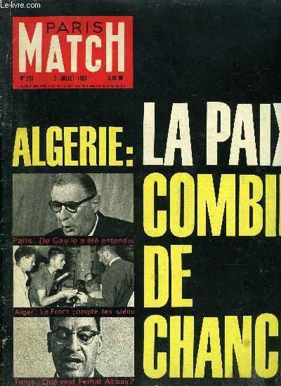 PARIS MATCH N° 586 - Dans le ciel du tour, …