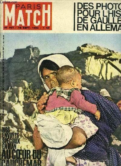 PARIS MATCH N° 701 - Qu'est ce qui craque a …