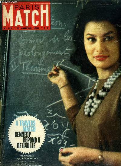 PARIS MATCH N° 719 - Les grosses têtes de Washington …