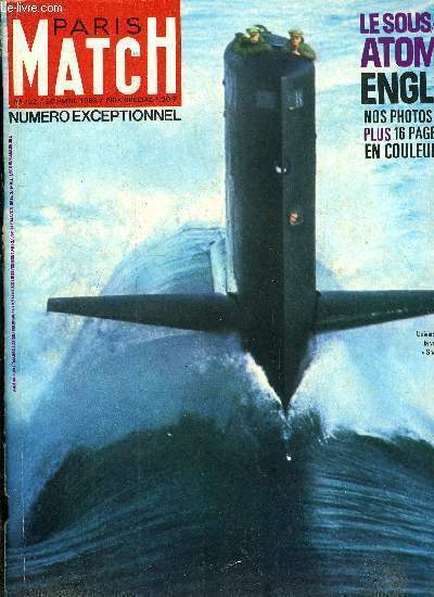 PARIS MATCH N° 732 - Alcatraz ferme, un convict parle, …