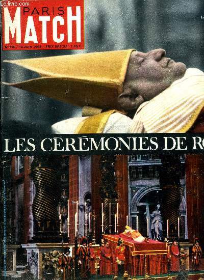 PARIS MATCH N° 740 - Les deux cents jours de …