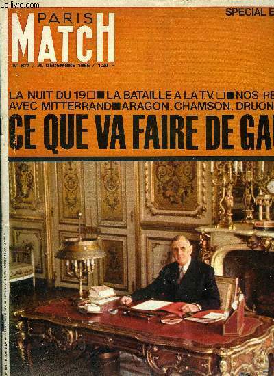 PARIS MATCH N° 872 - Rendez vous réussi : les …