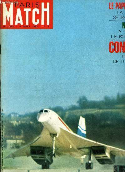 PARIS MATCH N° 1035 - Coup de tonnerre sur l'Europe …