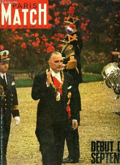 PARIS MATCH N° 1051 - Pompidou : je sens une …