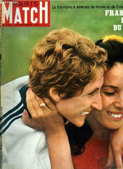 PARIS MATCH N° 1064 - Les syndicats : guerre d'usure …