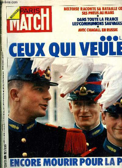 PARIS MATCH N° 1259 - Les premières communions sauvages, On …