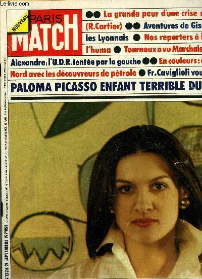 PARIS MATCH N° 1324 - Paloma Picasso, Comme un orage, …