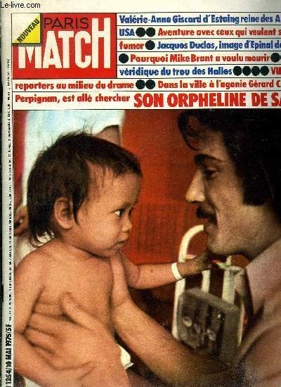 PARIS MATCH N° 1354 - Un français, cuisinier a Perpignan, …