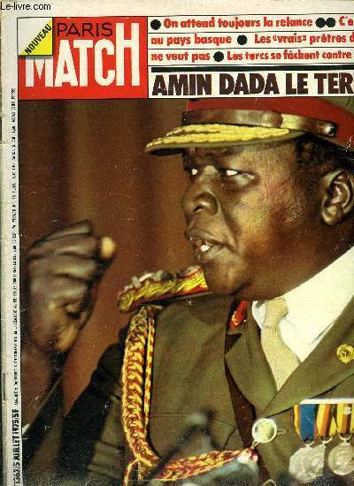 PARIS MATCH N° 1362 - Maitre de l'Ouganda, Amin Dada, …