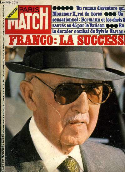 PARIS MATCH N° 1379 - Hassan II en marche vers …