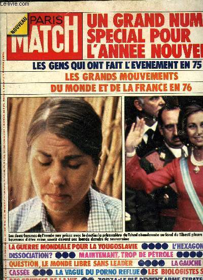 PARIS MATCH N° 1388 - Les secrets de Raymond Tournoux …