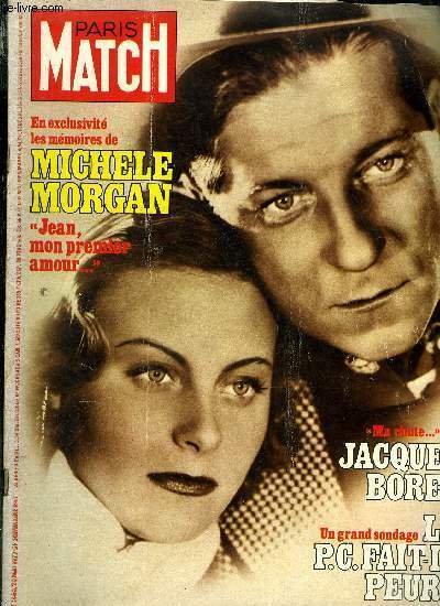 PARIS MATCH N° 1460 - Sardou et Hallyday au pays …