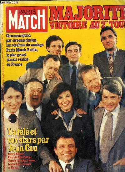 PARIS MATCH N° 1501 - Polanski se réfugie a Paris …