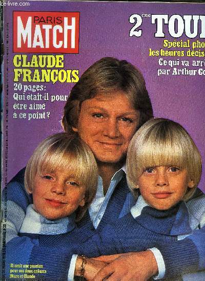 PARIS MATCH N° 1504 - Margaret tremble pour Roddy, son …